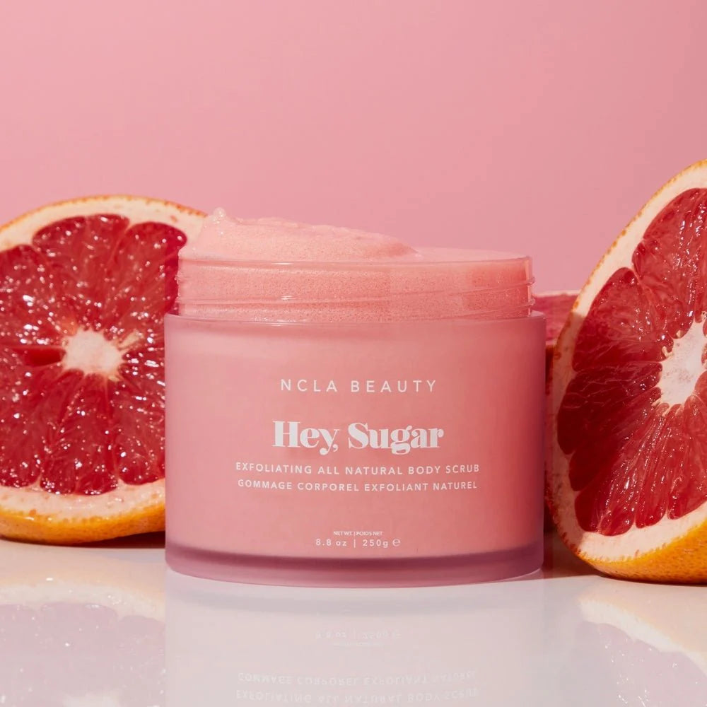 NCLA Beauty Hey Sugar Pink Grapefruit Body Scrub 250ml