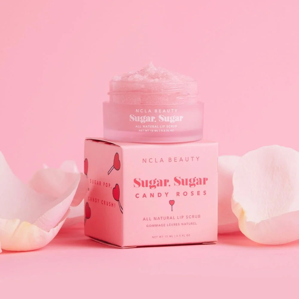 NCLA Beauty Sugar Sugar Candy Roses Lip Scrub 15ml