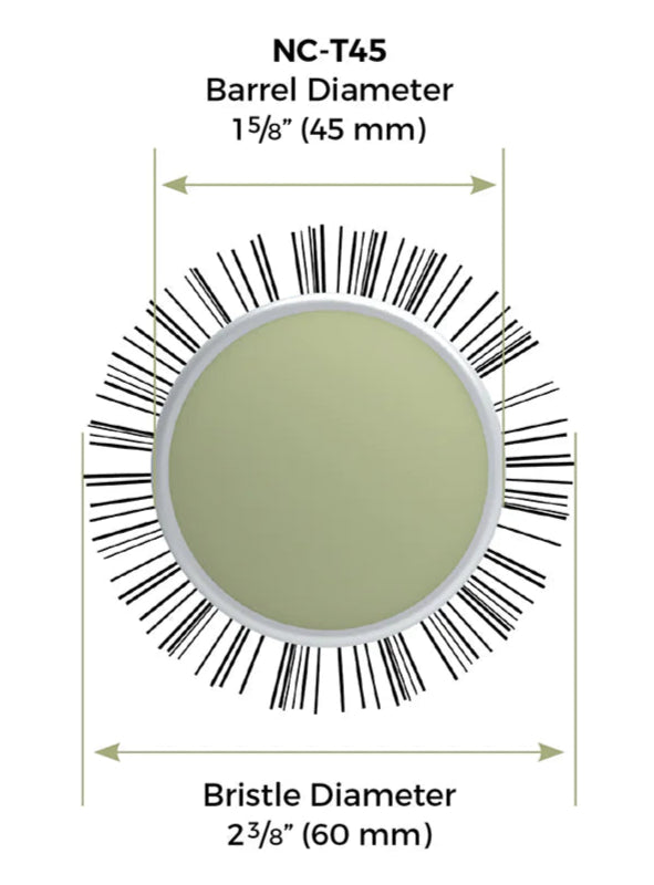 Olivia Garden Newcycle Thermal Brush T-45mm