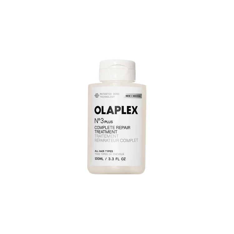 Olaplex No.3 Plus Complete Repair Treatment bottle on a white background