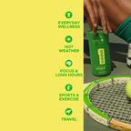 Oneshot Hydrate Electrolyte & Vitamin Drink Mix Lime Burst (14 Sticks)