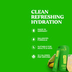 Oneshot Hydrate Electrolyte & Vitamin Drink Mix Lime Burst (14 Sticks)