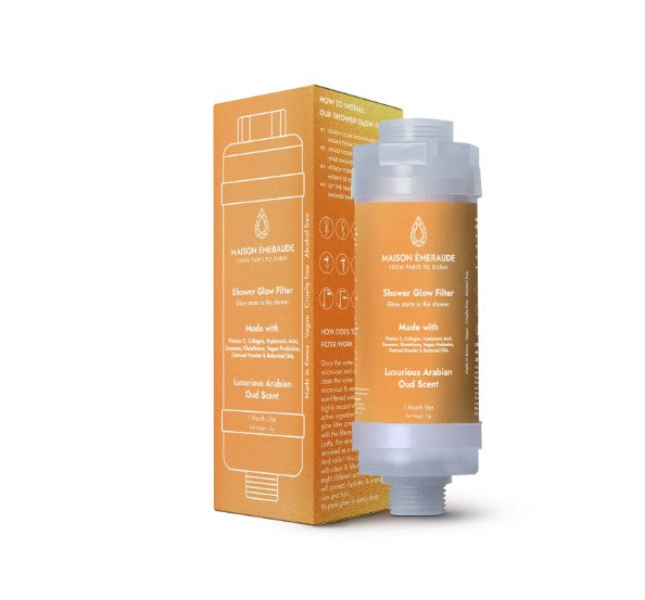 Maison Emeraude Shower Glow Filter Oud 75gm