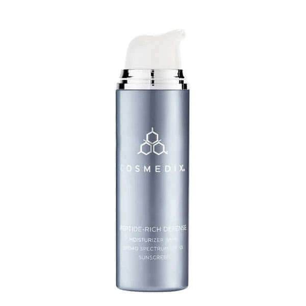 COSMEDIX Peptide Rich Defense Moisturiser with Broad Spectrum SPF 50 50ml