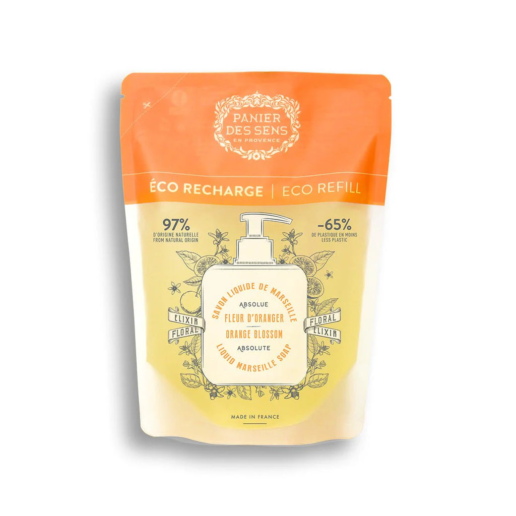 Panier Des Sens Liquid Marseille Soap Refill - Orange Blossom 500ml