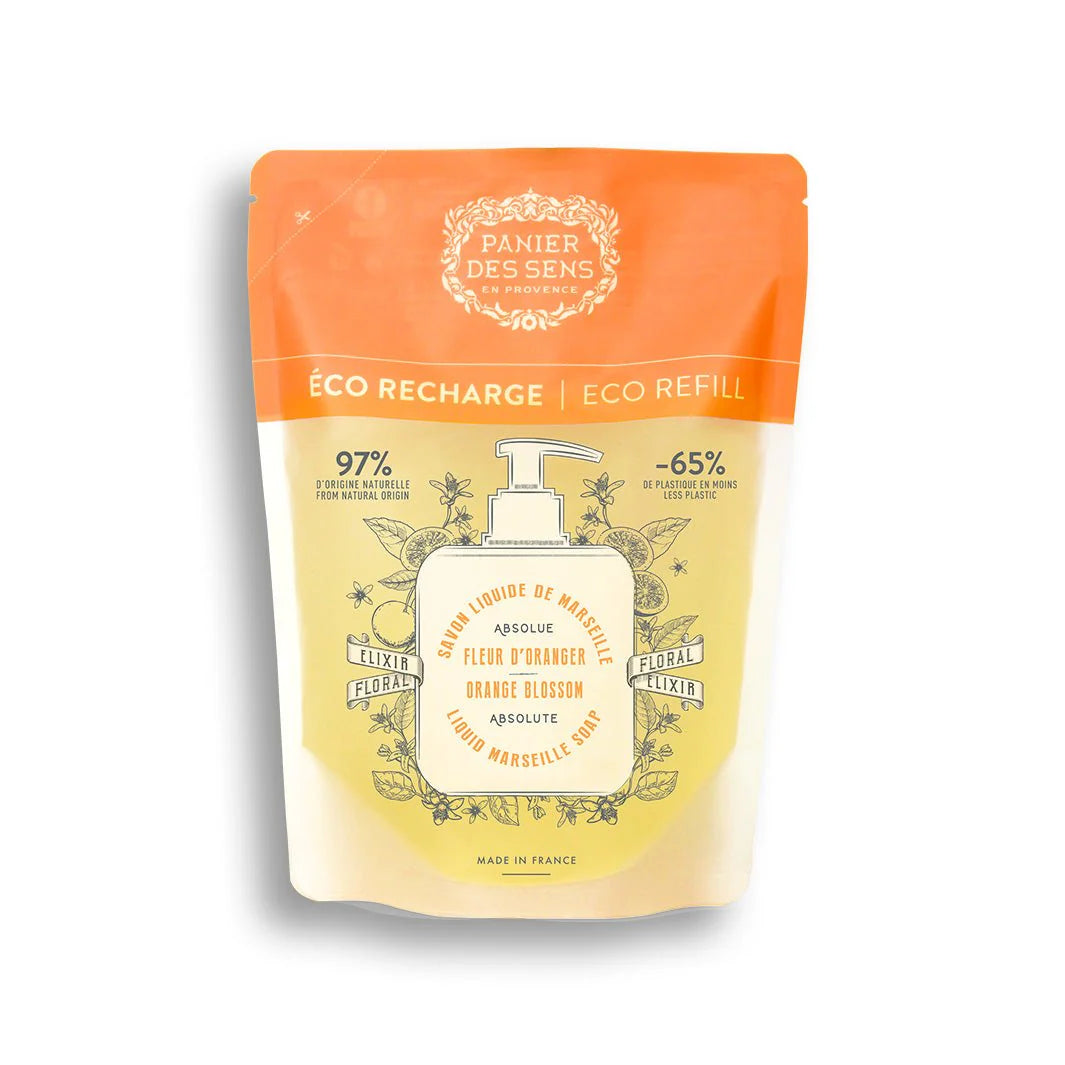 Panier Des Sens Liquid Marseille Soap Refill - Orange Blossom 500ml