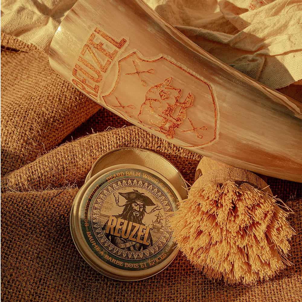 REUZEL BEARD BALM wood and spice 35g