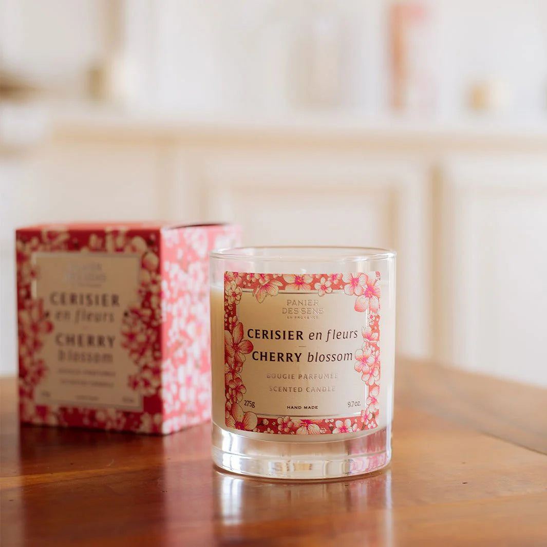 Panier Des Sens Scented Candle - Cherry Blossom Vegan Candle