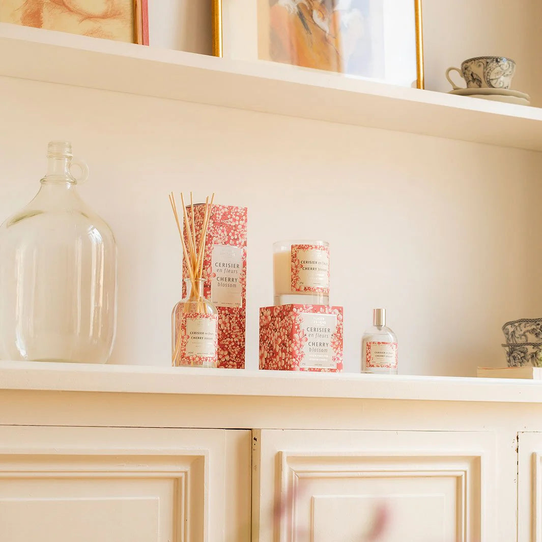 Panier Des Sens Scented Candle - Cherry Blossom Vegan Candle