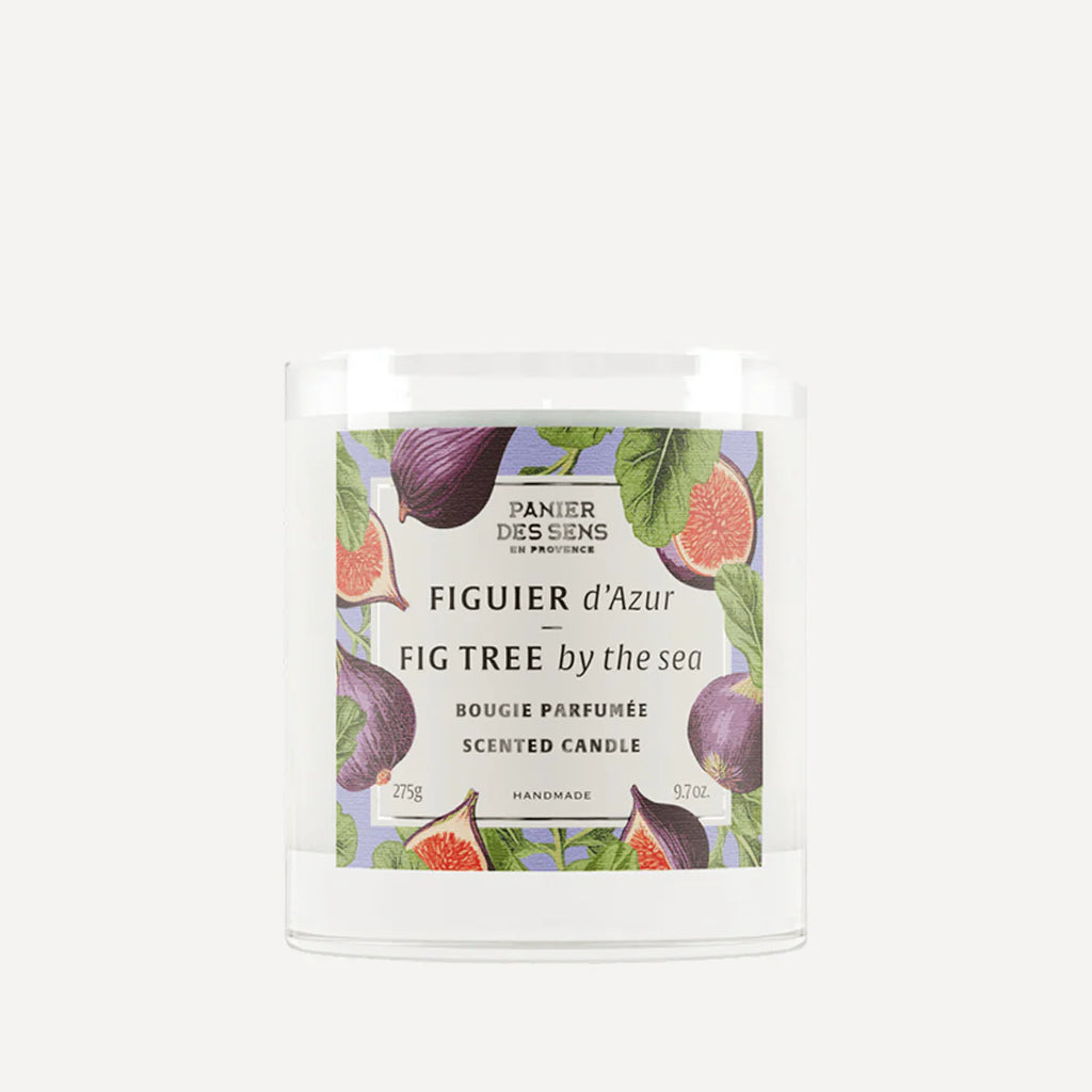 PANIER DES SENS SCENTED CANDLE – VEGETABLE WAX | FIG TREE BY THE SEA