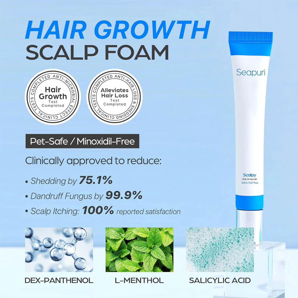 Seapuri Scalpy Hair Serum for hair growth 20ml