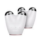 Geske Sonic Thermo Facial Brush 6-in-1 Microcurrent Face - Stralight (White)