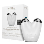 Geske Sonic Thermo Facial Brush 6-in-1 Microcurrent Face - Stralight (White)