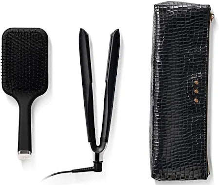 ghd Platinum+ Hair Straightener Festive Gift Set Black - Christmas Collection