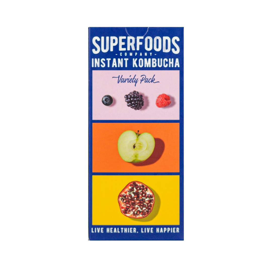 Superfoods Company Instant Kombucha - Variety Pack 8x5g Sachets - 40G