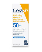 CeraVe hydrating mineral sunscreen spf 50 75ml