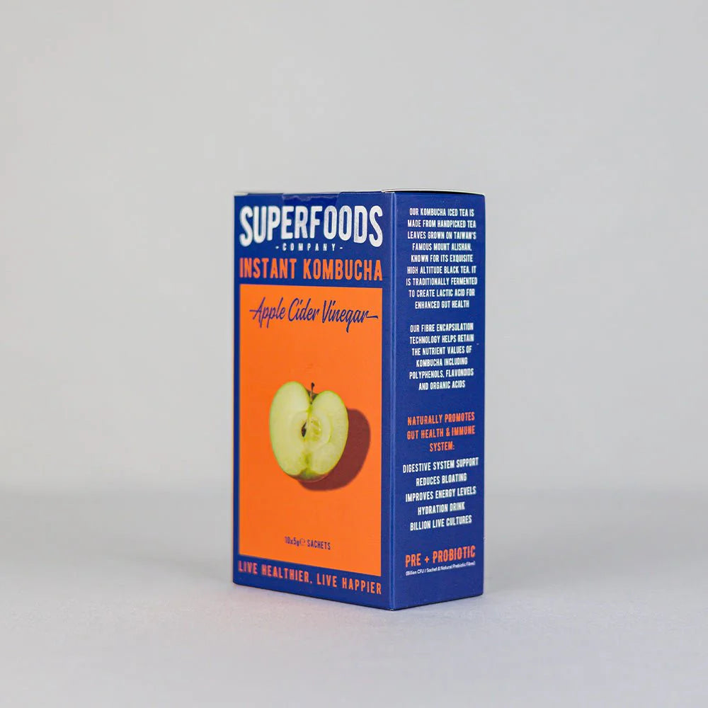 Superfood Instant Kombucha Box - Original Flavour Sachets 10 x 5g - 50G
