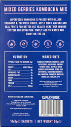 Superfoods Company Instant Kombucha - Variety Pack 8x5g Sachets - 40G