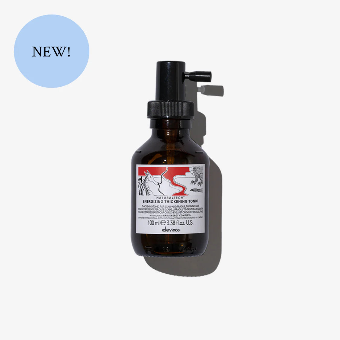 Davines NaturalTech Energizing Thickening Tonic 100 ml – Leave‑In Hair Thickener for Full Body & Scalp