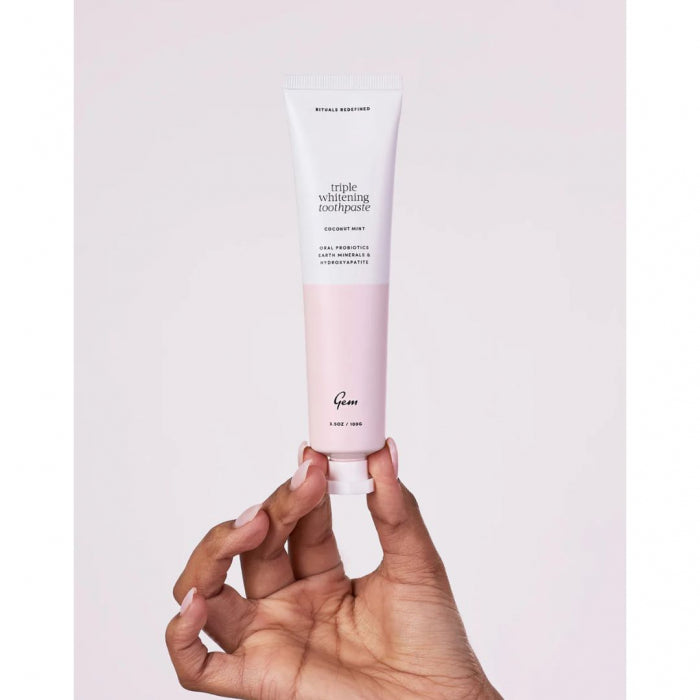 Gem Triple Whitening Toothpaste 100g - Coconut Mint