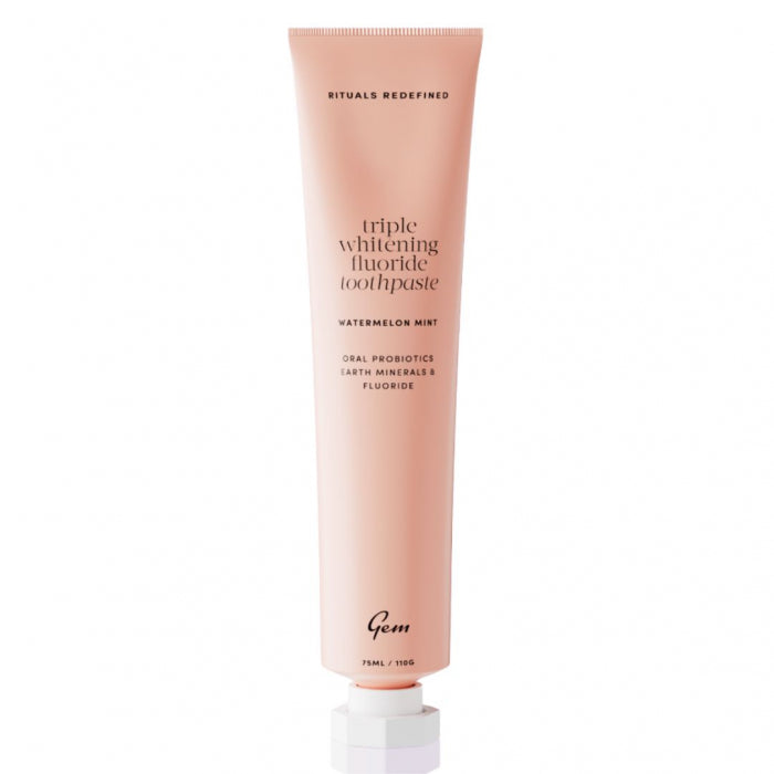 Gem Triple Whitening Toothpaste 100g - Watermelon Mint
