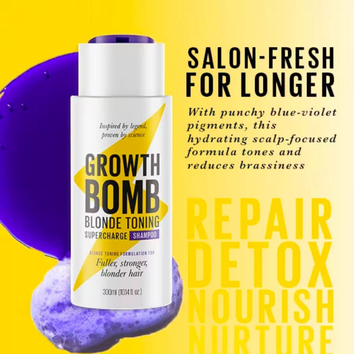 Growth Bomb Purple Shampoo 300ml