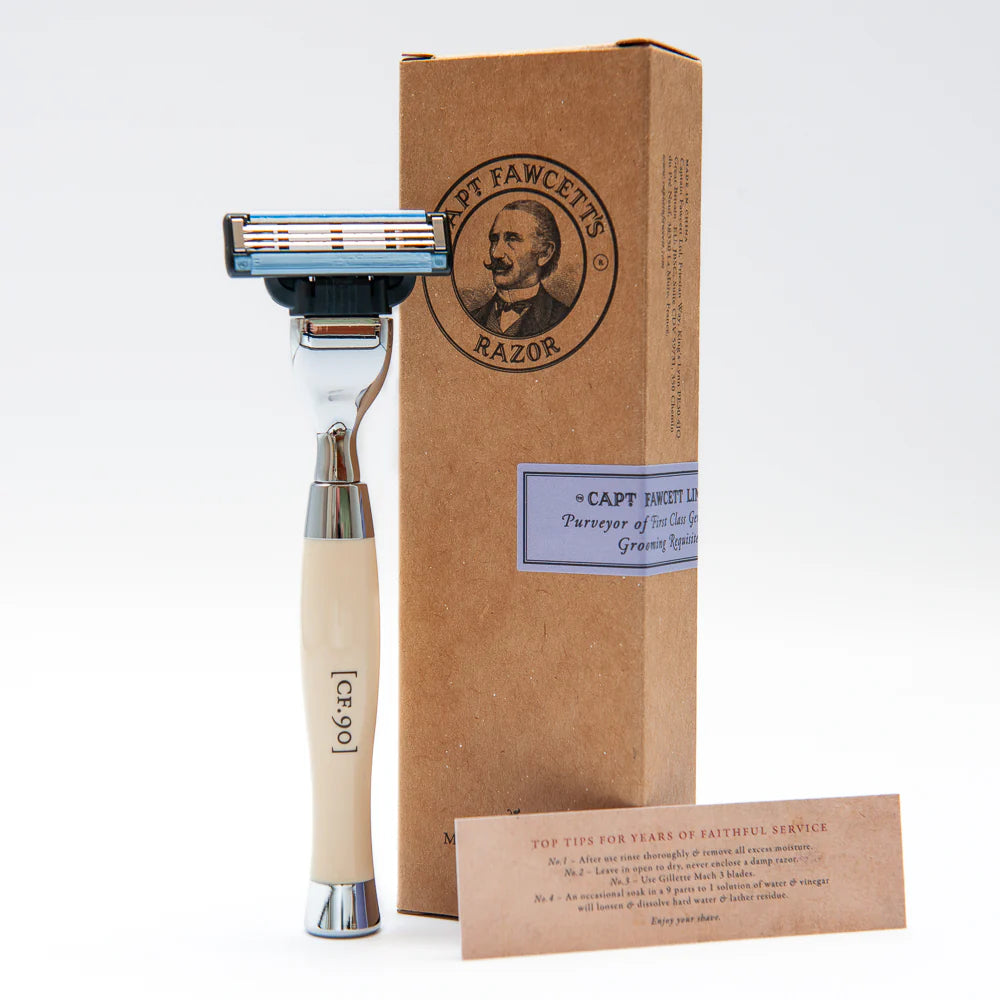 Captain Fawcett’s Finest Hand Crafted Safety Razor