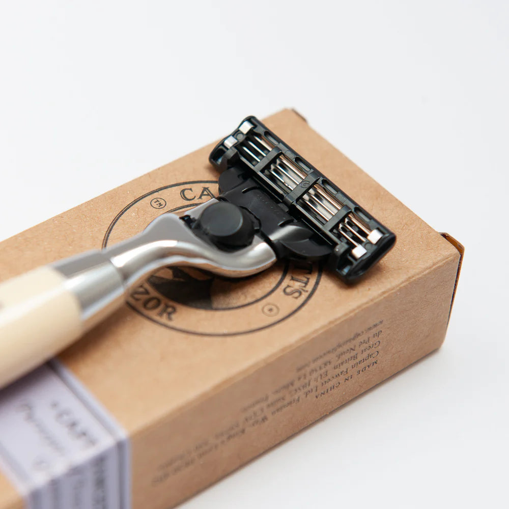 Captain Fawcett’s Finest Hand Crafted Safety Razor