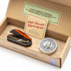 Captain Fawcett’s Moustache Wax 15ml & Moustache Comb Gift Set