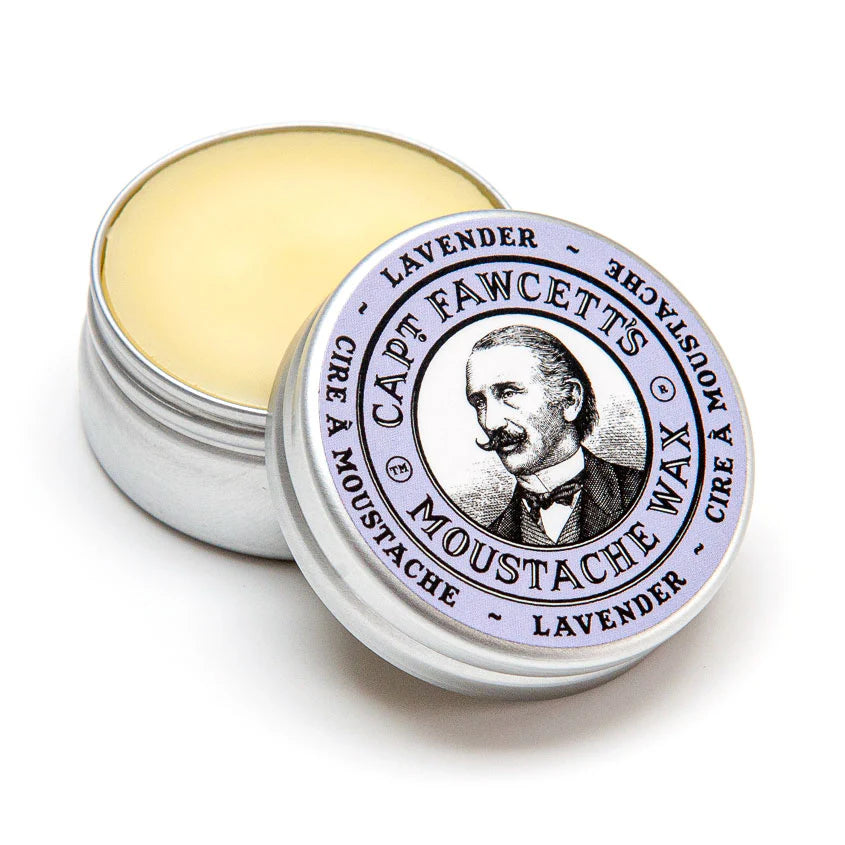 Captain Fawcett’s Moustache Wax Lavender 15ml