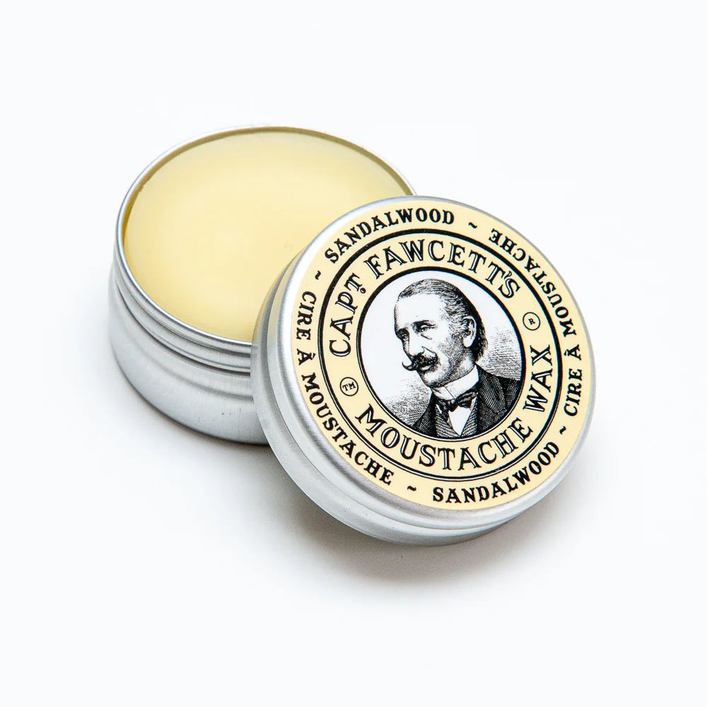 Captain Fawcett’s Moustache Wax Sandalwood 15ml