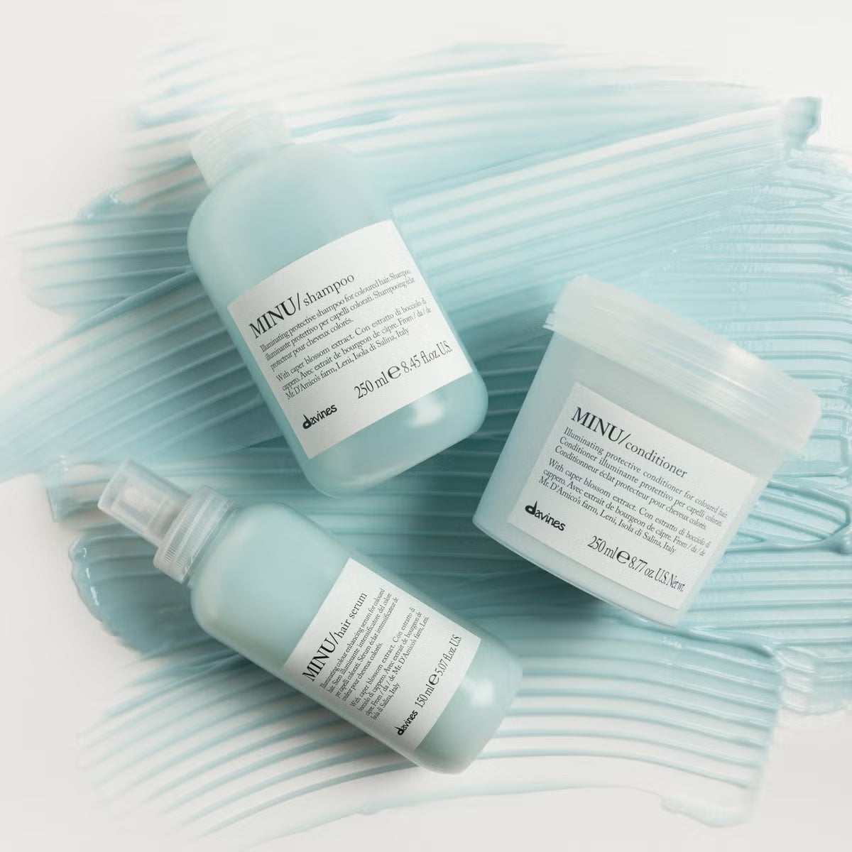 Davines MINU Hair Serum 150 ml – Color‑Protecting Leave‑In Serum